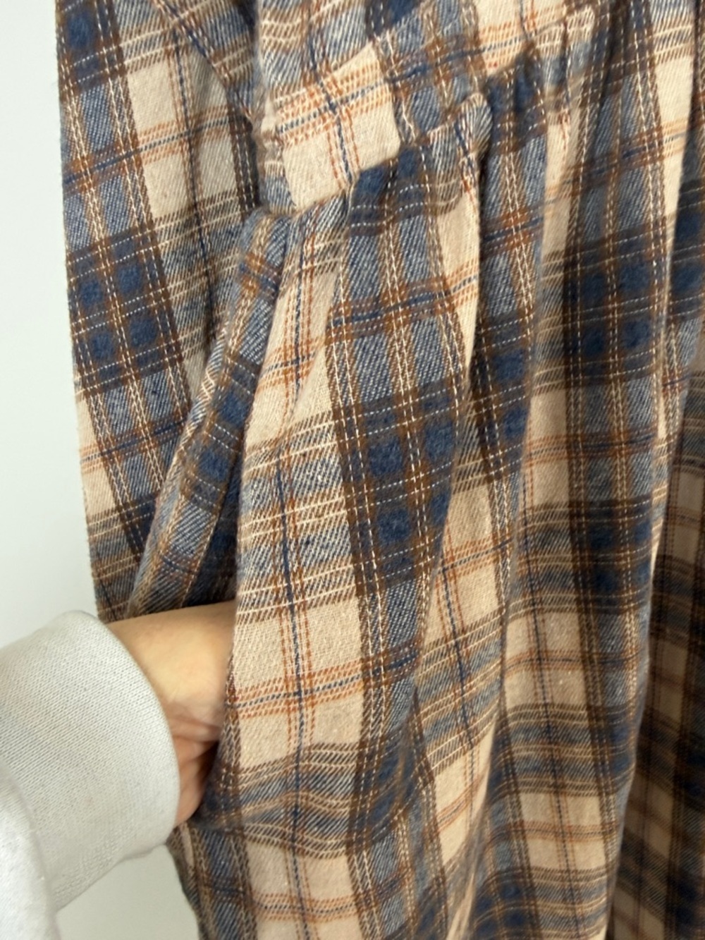 Bohme Karrie Plaid Mini Dress Plaid Button-Front Shirt Dress - Picture 4 of 9